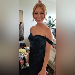 Revelry Ariel Convertible Velvet Dress